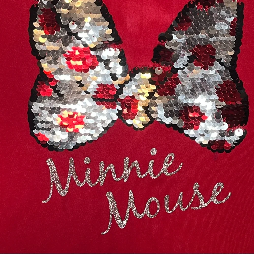 Disney Minnie Mouse Hooded Dress Girls Size XL 14 16 Halloween Costume